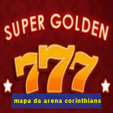 mapa da arena corinthians